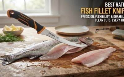 Best rated fish fillet knife for precise clean cuts