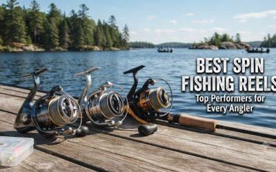 Best spin fishing reels for smooth drag power