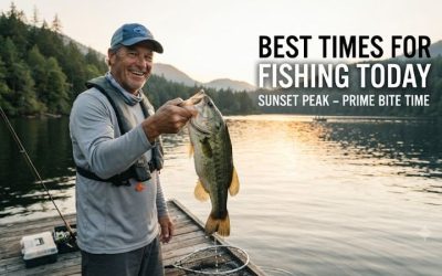 Best Times For Fishing Today During Peak Feeding Hours