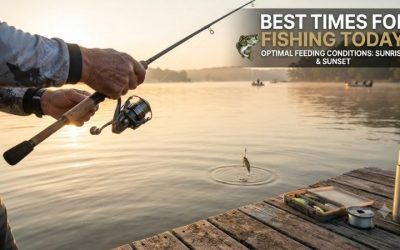 Best Time For Fishing During Early Morning And Evening