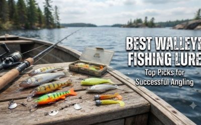 Best walleye fishing lure selections for deep water