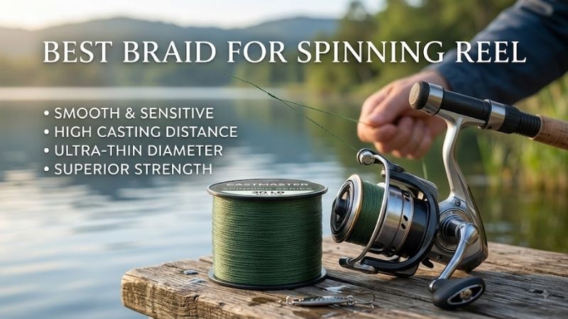 Why Braid is the Preferred Main Line for Spinning Reels