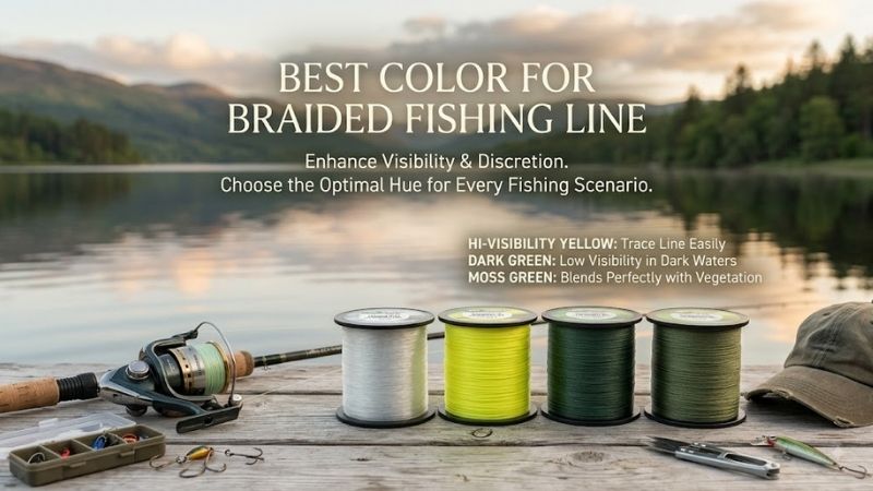 How to Choose the Best Color For Braided Fishing Line
