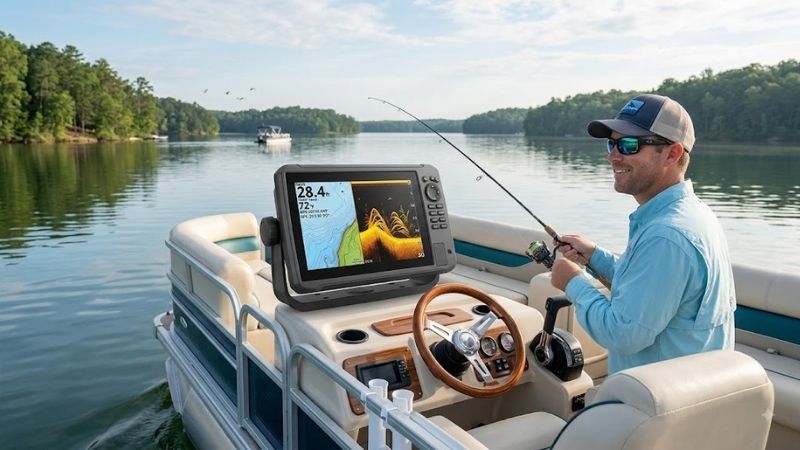 Lowrance Eagle Eye 9: The Best Fish Finder for a Pontoon Boat Overall