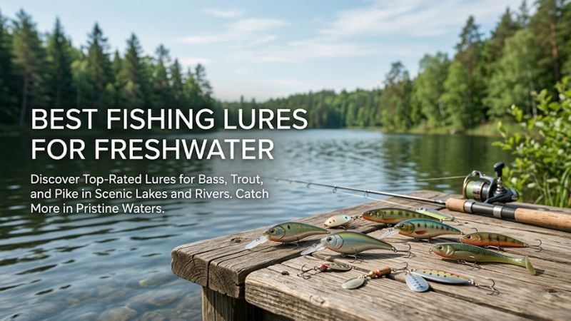 6 Best Fishing Lures For Freshwater: Top Picks for 2026
