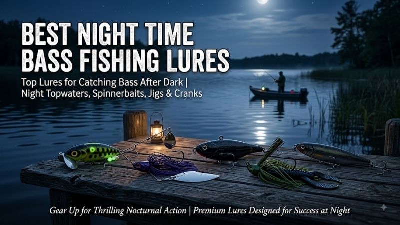 How to Choose the Best Night Time Bass Fishing Lures