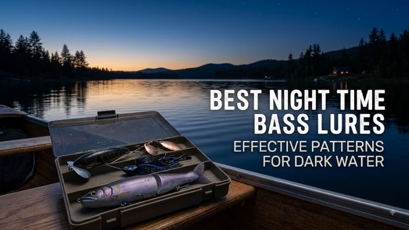Why Night Fishing Requires Specialized Lures