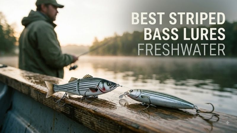 How to Choose the Ideal Freshwater Striped Bass Lures
