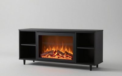 Best Electric Fireplace TV Stands by Room Size
