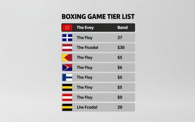 Boxing Game Tier List: Best Fighters Ranked