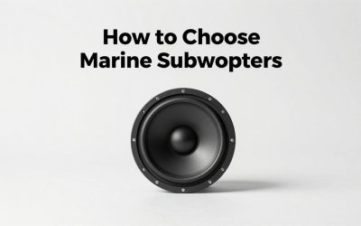 How to Choose Marine Subwoofers: What Actually Matters