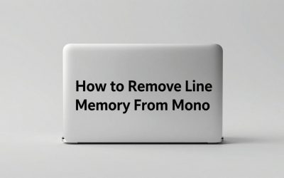 How to Remove Line Memory From Mono